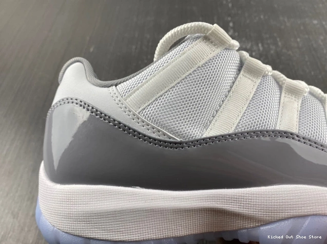 Kicked Out Shoe Store Grey Jordan Air 11 AV2187-140 Cement Low 0814